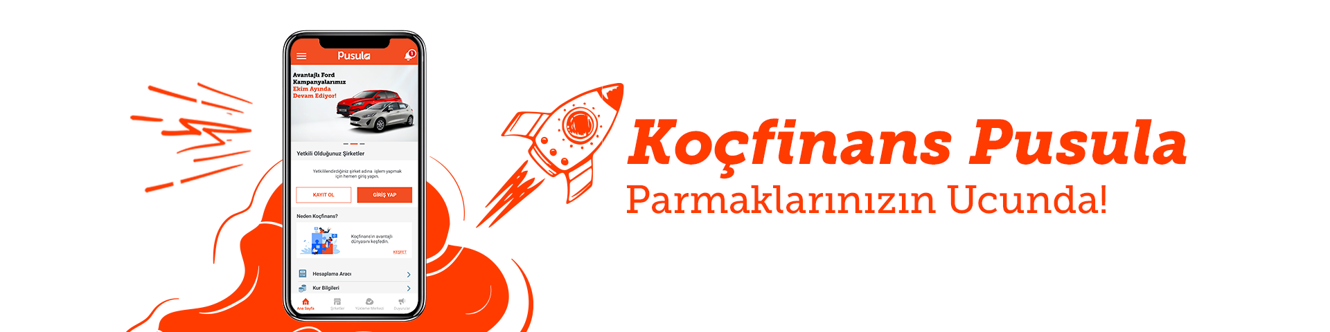 Koçfinans Pusula Parmaklarınızın Ucunda